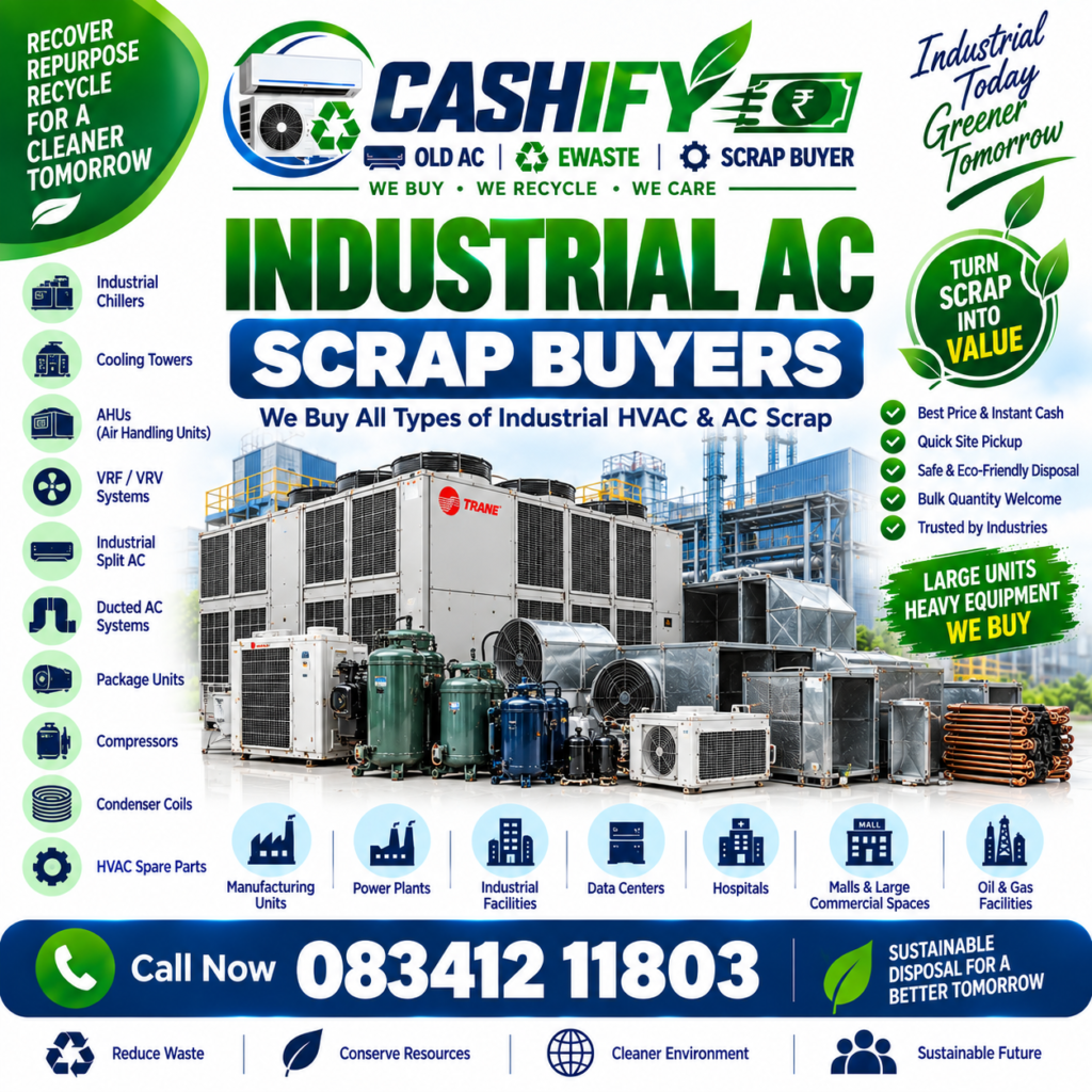 Industrial AC Scrap Buyers