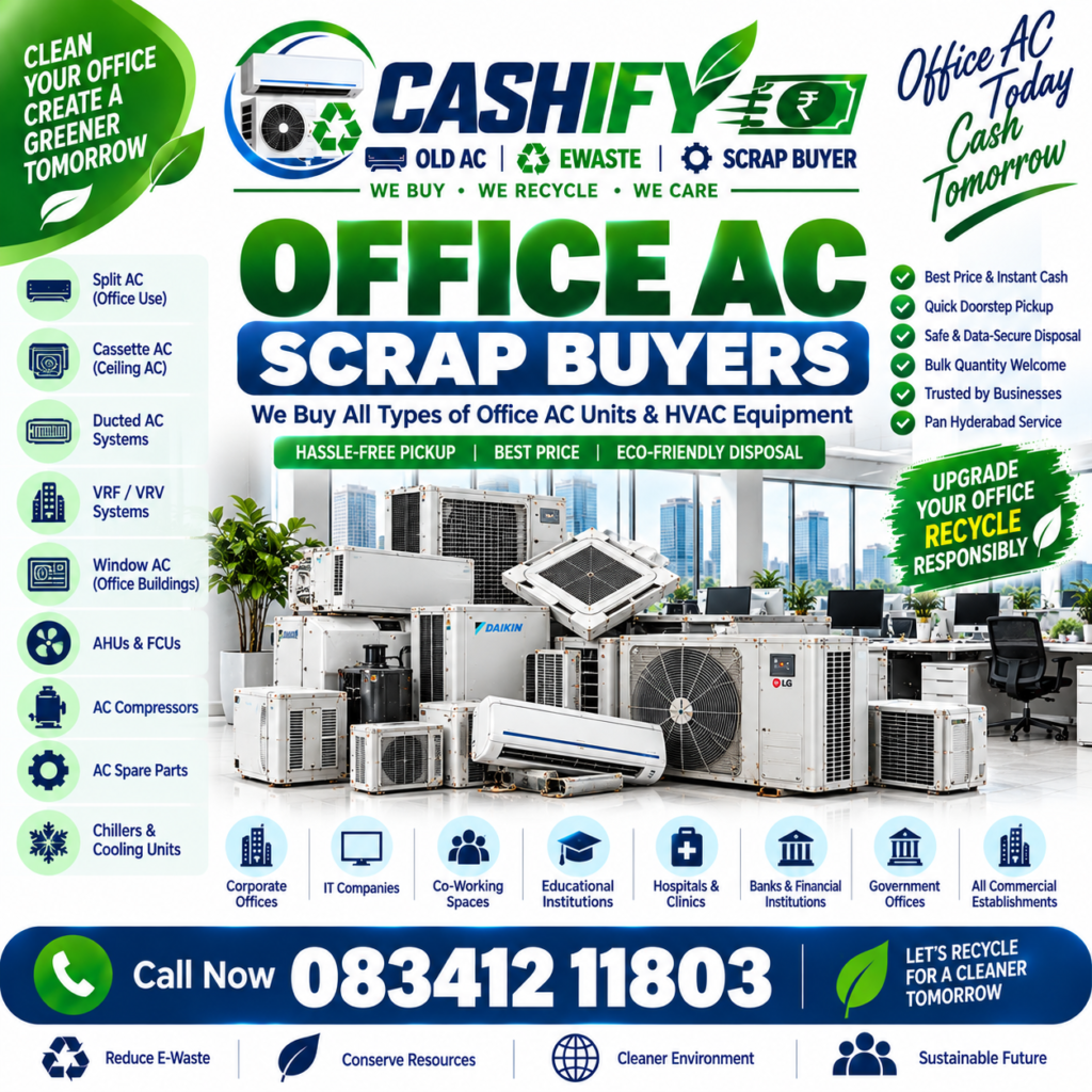 Office AC Scrap Buyers