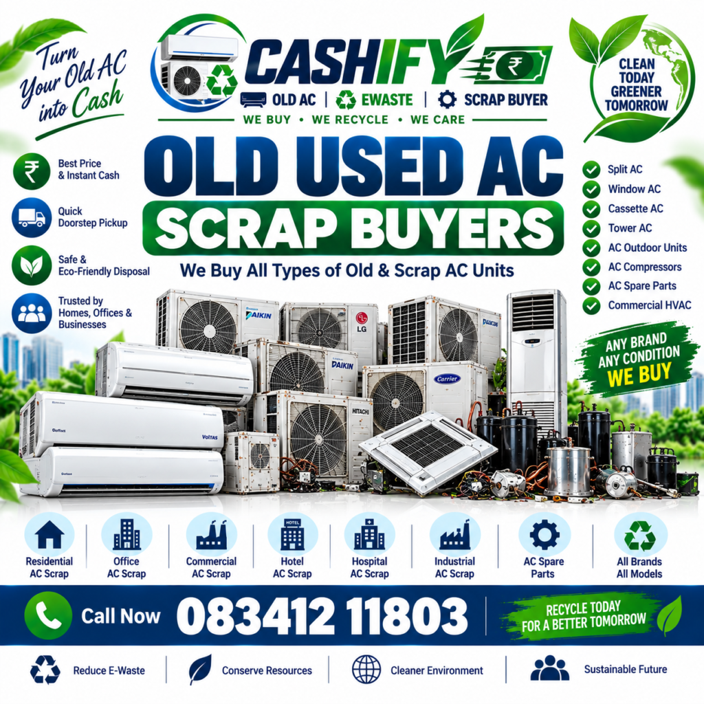 Old Used AC Scrap Buyers